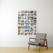 Tenture Fond pour fête de collage de photos d'anniversaire (En situation)