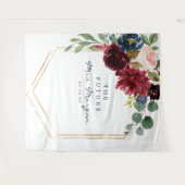 Tenture Fond pour la fête de fiançailles de la future Mme  (Devant (Horizontal))