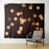 Tenture Fond pour la photographie avec effet bokeh noir él (En situation (horizontale))