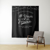 Tenture Fond pour photo d'anniversaire # Années dans l'éte (En situation)