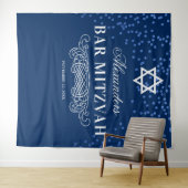 Tenture Fond pour photo de Bar Mitzvah (En situation (horizontale))