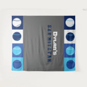 Tenture Fond pour photo de Bar Mitzvah de BASEBALL COOL (Devant (Horizontal))