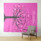 Tenture Fond pour photo de l'arbre de vie abstrait Invitat (En situation (horizontale))