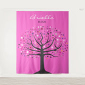 Tenture Fond pour photo de l'arbre de vie abstrait Invitat (Devant)