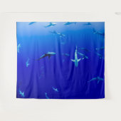 TENTURE FOND POUR PHOTO ÉCOLE DE REQUINS (Devant (Horizontal))