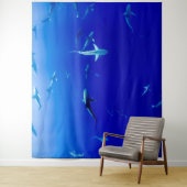 TENTURE FOND POUR PHOTO ÉCOLE DE REQUINS (En situation)