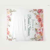 Tenture Fond pour photobooth de mariage Sweet Blush (Devant (Horizontal))