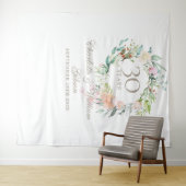 Tenture Fond pour Photobooth du 30e Anniversaire de Rose G (En situation (horizontale))