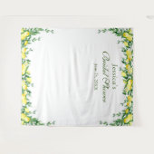 Tenture Fond pour Photobooth pour Baby Shower sur le thème (Devant (Horizontal))