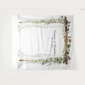 Tenture Fond pour Photomaton de Mariage Campagnard Rustiqu (Devant (Horizontal))