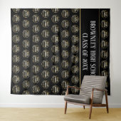 Tenture Fond pour photomaton de réunion d'anciens élèves (En situation (horizontale))