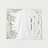 Tenture Fond pour Photomaton Géométrique de Cactus et Succ (Devant (Horizontal))