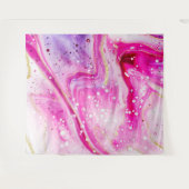 Tenture Fond pour Photomaton Marbre Rose Encre éclaboussée (Devant (Horizontal))