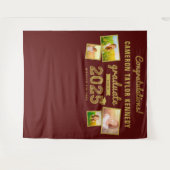 Tenture Fond pour photos de remise de diplômes 2024 Diplôm (Devant (Horizontal))