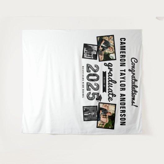 Tenture Fond pour photos de remise de diplômes pour croqui (Devant (Horizontal))