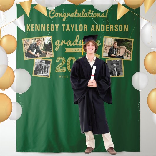 Tenture Fond pour photos de remise de diplômes pour la pro