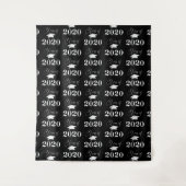 Tenture Fond pour photos de remise de diplômes PROMO 2020 (Devant)