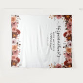 Tenture Fond pour photos de toute occasion avec floraison (Devant (Horizontal))