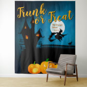 Tenture Fond pour photos Halloween Trunk or Treat (En situation)