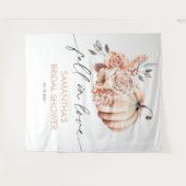 Tenture Fond pour retomber amoureux, douche de mariée auto (Devant (Horizontal))