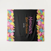 Tenture Fond pour séance photo de Bat Mitzvah CANDY COUTUR (Devant (Horizontal))