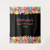 Tenture Fond pour séance photo de Bat Mitzvah CANDY COUTUR (Devant)