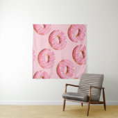 Tenture Fond sans couture de Donuts Glacés (En situation (horizontale))