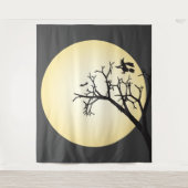 Tenture Fond simple pour photo de fête d'Halloween sorcièr (Devant)