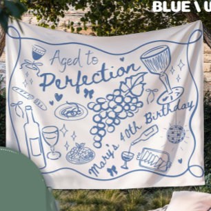Tenture Fond sur mesure vieilli à la perfection pour vin