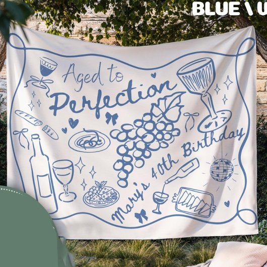 Tenture Fond sur mesure vieilli à la perfection pour vin