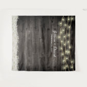 Tenture Fonds de mariage de grange de fleurs de respiratio (Devant (Horizontal))