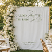 Fonds de toile de fond de thé de jardin élégant po