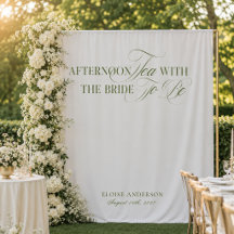Fonds de toilette de mariage de jardin élégant