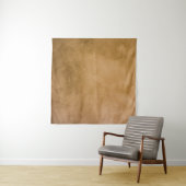 Tenture Fonds mural texture jaune brun (En situation (horizontale))