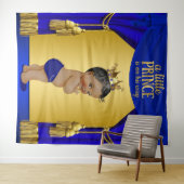 Tenture Fonds pour Baby Shower de Prince Ethnique (En situation (horizontale))