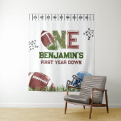 Tenture Football 1ère année après l'anniversaire (En situation)