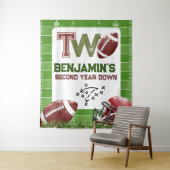 Tenture Football Anniversaire garçon (En situation)