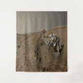 Tenture Forage Mars Curiosity Red Martian Paysage (Devant)