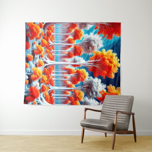 Tenture Forêt (En situation (horizontale))