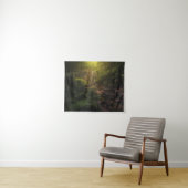 Tenture Forêt | Cascade Sunlight Highlights (En situation (horizontale))