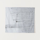 Tenture Forêt couverte neige hiver merveilleuse (Devant (Horizontal))