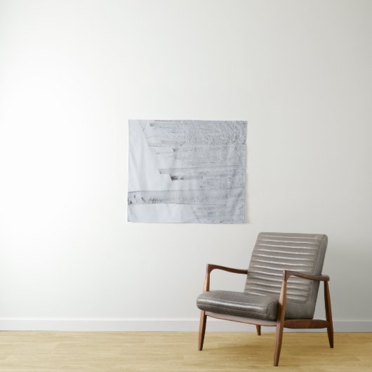 Tenture Forêt couverte neige hiver merveilleuse (En situation (horizontale))