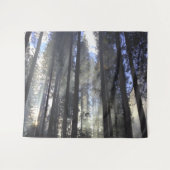 Tenture Forêt De Pins Avec La Nature Solaire (Devant (Horizontal))