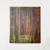 Tenture Forêt de sapins | M. Gustav Klimt | (Devant)