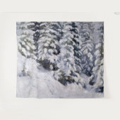 Tenture Forêt d'hiver | Aleksander Borisov (Devant (Horizontal))
