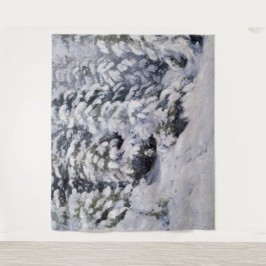 Tenture Forêt d'hiver | Aleksander Borisov (Devant)