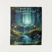 Tenture Forêt enchantée 16 (Devant)