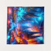 Tenture Forêt irréelle dynamique (Devant (Horizontal))