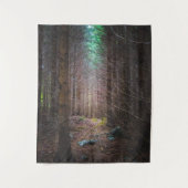 Tenture Forêt mystérieuse d'épinette (Devant)