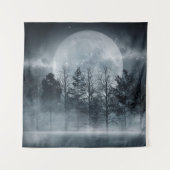 Tenture Forêt sombre : Scène lune (Devant)
